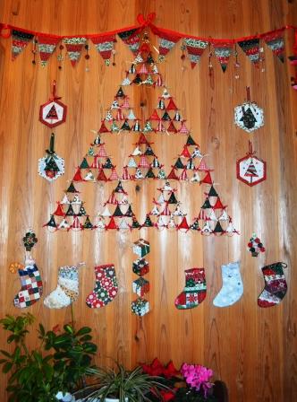「すぷーる」クリスマスキルト展 クリスマスキルト展作品