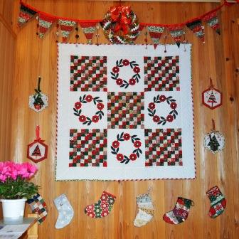 すぷーるクリスマスキルト展 クリスマスキルト展作品
